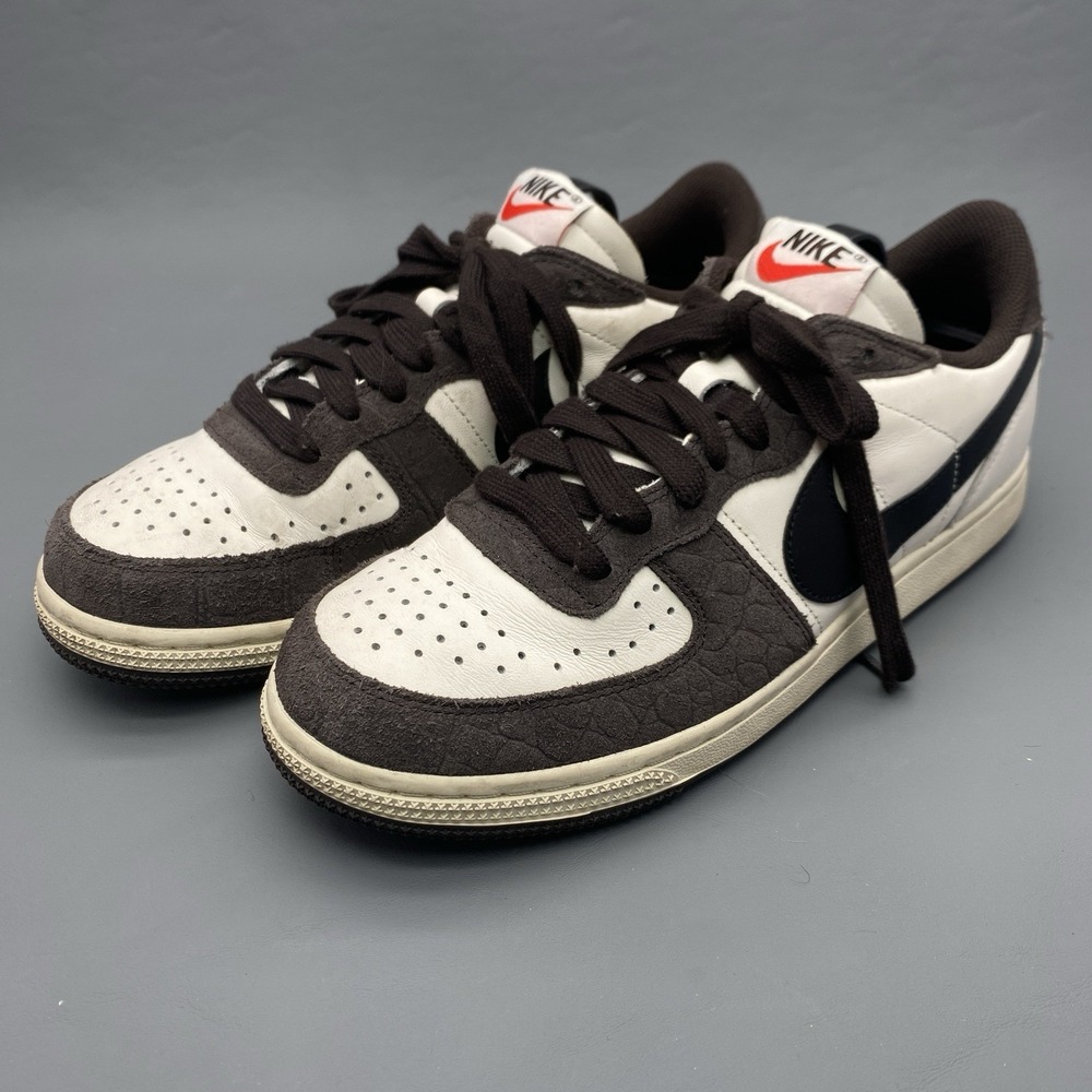 Nike Terminator Low 'Velvet Brown Croc' FN7815-200 Shoes Size 8